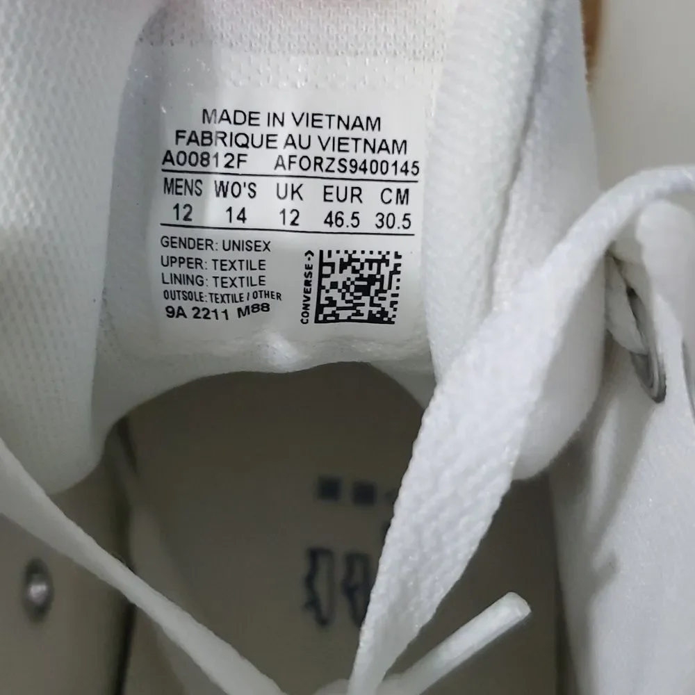 Converse All Star CTAS Malden Street Boot Mid Unisex M 12/ W14 Like New - Picture 8 of 12